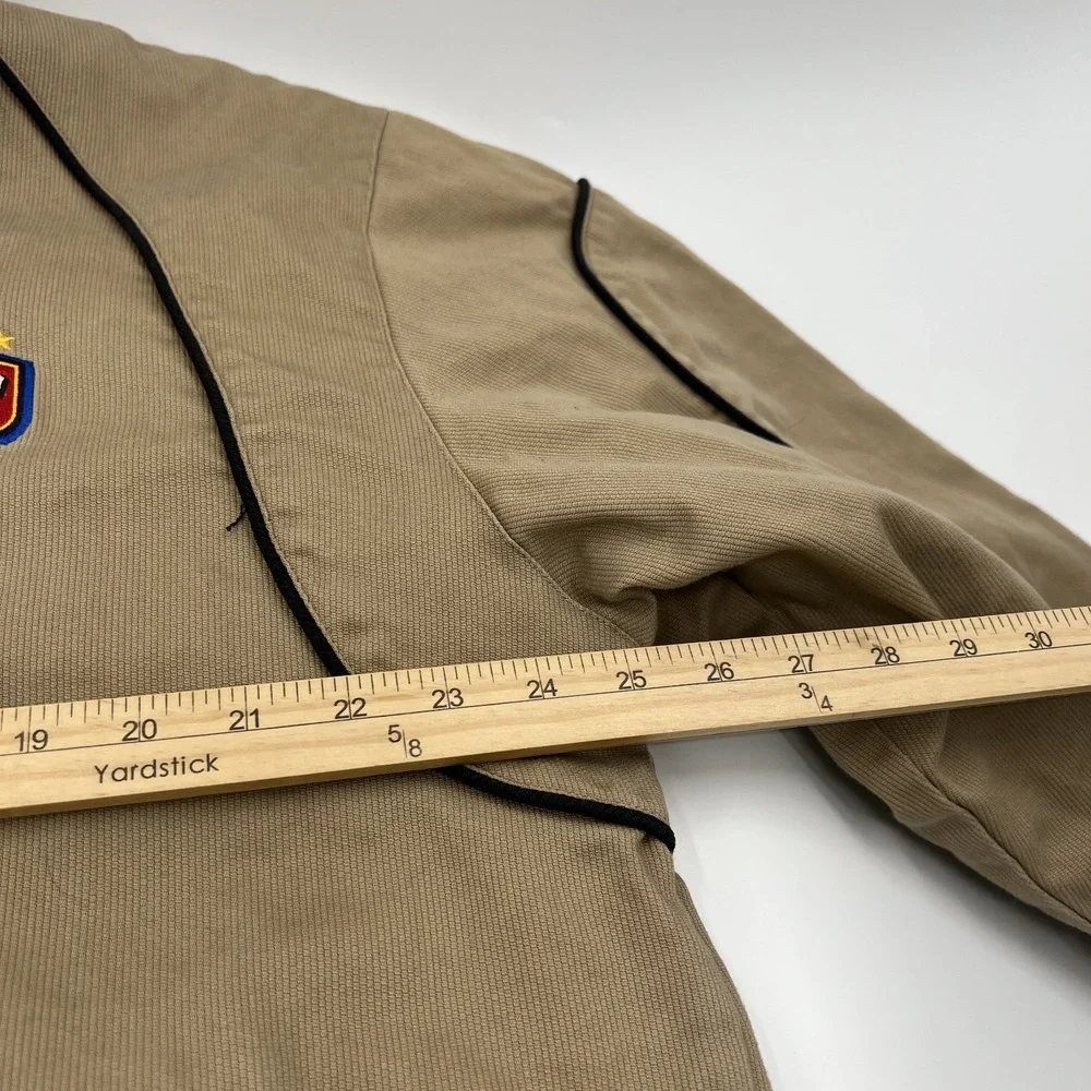 Cripple Creek PBR Jacket Mens Size XL Beige Vintage Embroidered Limited EUC